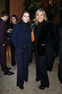 Frédérique Dedet and a guest