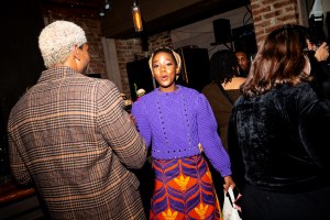 Thuso Mbedu attends as Gucci Celebrates the Premiere of Bethann Hardison & Frédéric Tcheng's Invisible Beauty at the Sundance Film Festival at Nickel Bar at Firewood on January 21, 2023 in Park City, Utah.