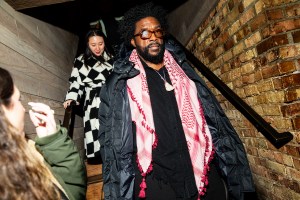Questlove attends as Gucci Celebrates the Premiere of Bethann Hardison & Frédéric Tcheng's Invisible Beauty at the Sundance Film Festival at Nickel Bar at Firewood on January 21, 2023 in Park City, Utah.