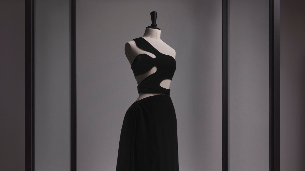 A Madame Grès design from Azzedine Alaïa's private collection of haute couture.