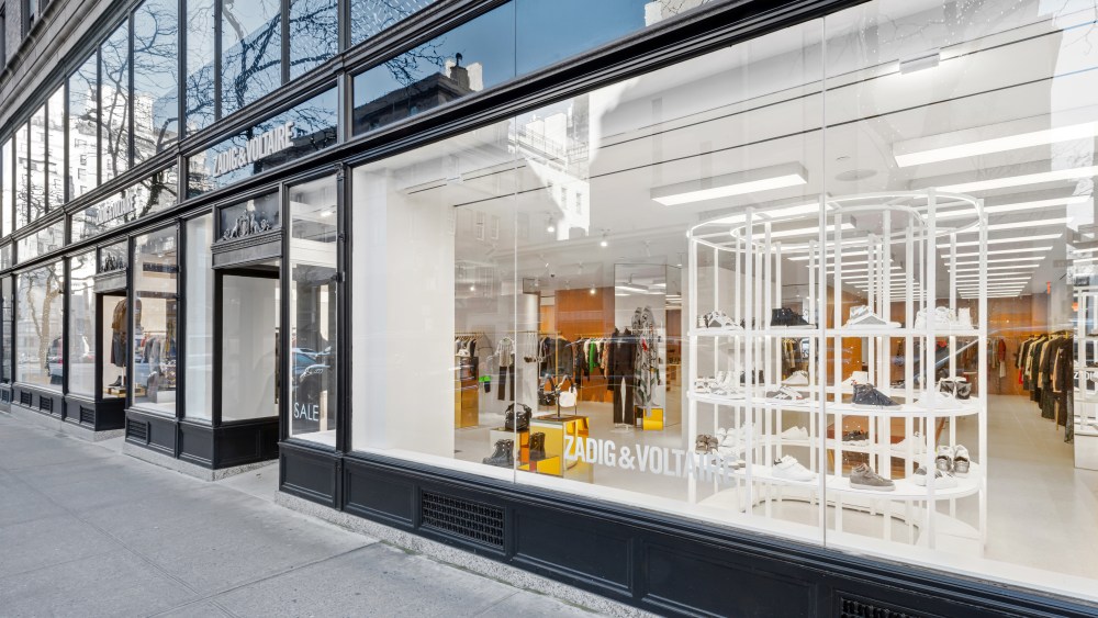 Zadig & Voltaire, among the newcomers along Madison Avenue.