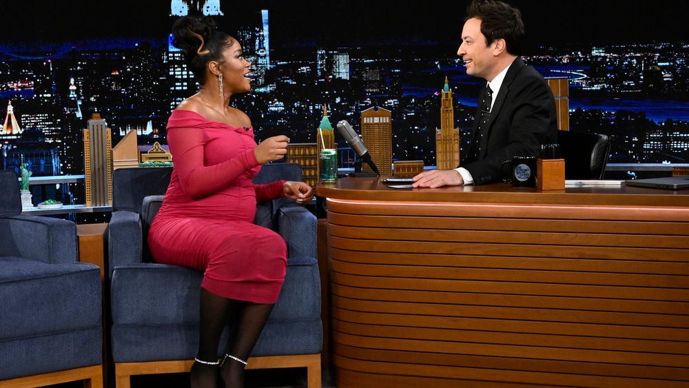 Keke Palmer on the Jan. 25 episode of "The Tonight Show Starring Jimmy Fallon."