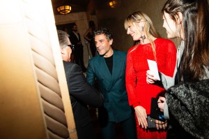 Oscar Isaac and Elvira Lind