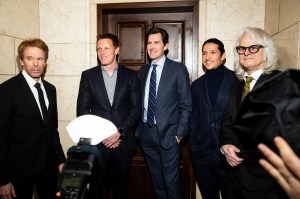 Jerry Bruckheimer, David Ellison, Joe Kosinski, Danny Ramirez and Claudio Miranda