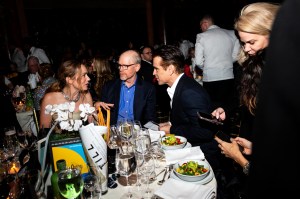 Kerry Condon, Ron Howard and Colin Farrell.