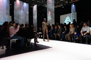 On the runway at the Salon International de la Lingerie _ credit Gaelle Andriantsarafara.