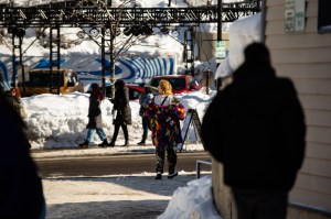 The scene at the Sundance Film Festival 2023 in Park City, Utah.