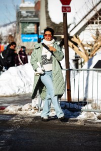 The scene at the Sundance Film Festival 2023 in Park City, Utah.