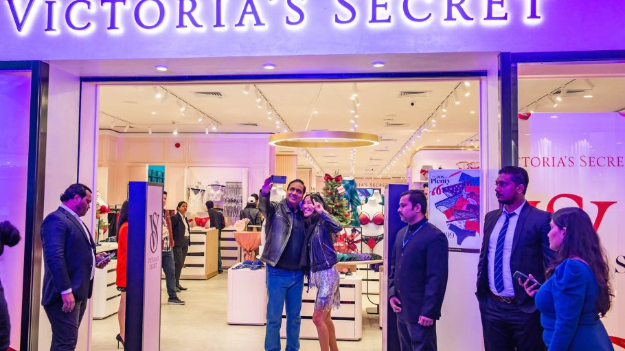 Newly opened Victoria's Secret first full assortment store at the Ambience Mall.