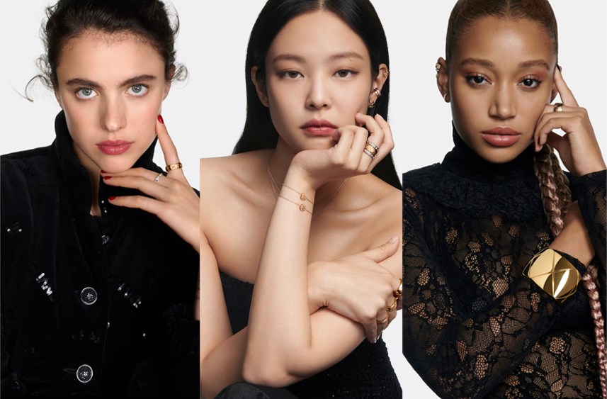 Margaret Qualley, Amandla Stenberg, and Blackpink’s Jennie Front