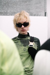 Backstage at 1017 Alyx 9SM RTW Fall 2023