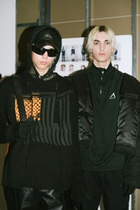 Backstage at 1017 Alyx 9SM RTW Fall 2023