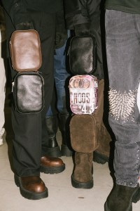 Backstage at 1017 Alyx 9SM RTW Fall 2023