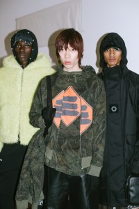 Backstage at 1017 Alyx 9SM RTW Fall 2023