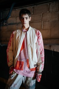 Backstage at Dries Van Noten Men's Fall 2023