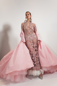 Backstage at Giambattista Valli Couture Spring 2023
