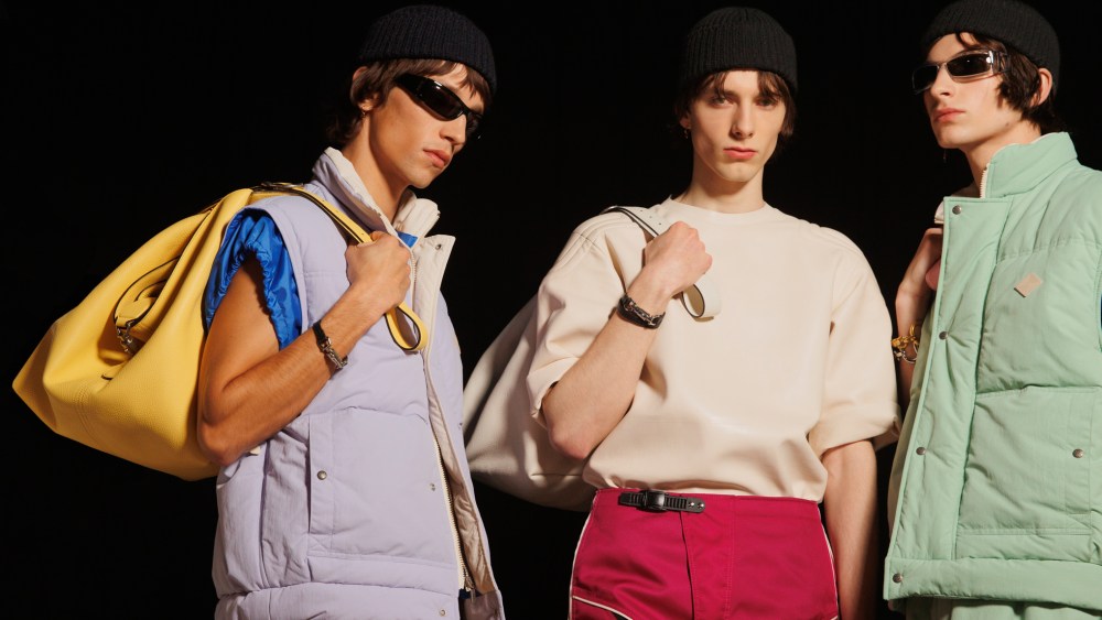 Backstage at Gucci Men's Fall 2023