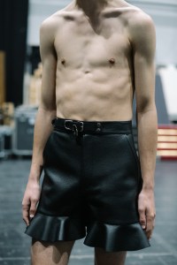 Backstage at JW Anderson Men's Fall 2023