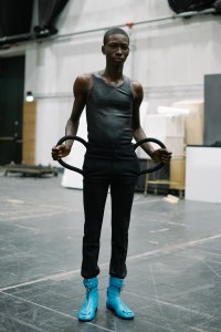 Backstage at JW Anderson Men's Fall 2023