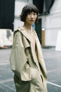 Backstage at JW Anderson Men's Fall 2023