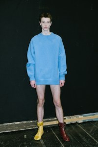 Backstage at JW Anderson Men's Fall 2023