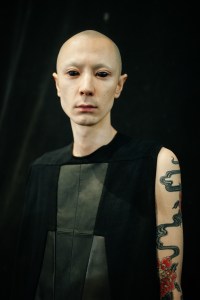 Backstage at Rick Owens Men's fall 2023