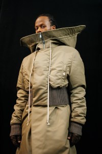 Backstage at Rick Owens Men's fall 2023