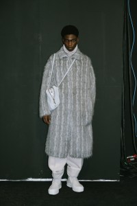Backstage at Zegna Men's Fall 2023