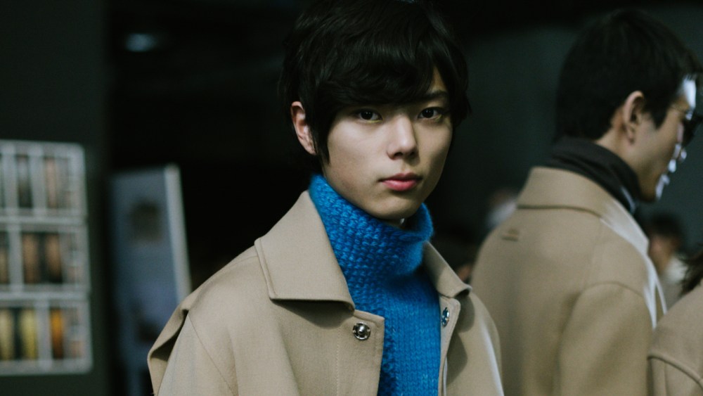 Backstage at Zegna Men's Fall 2023