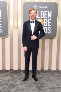 Domhnall Gleeson at the 80th Annual Golden Globe Awards held at The Beverly Hilton on January 10, 2023 in Beverly Hills, California.