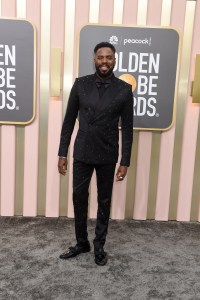 Colman Domingo at the 80th Annual Golden Globe Awards held at The Beverly Hilton on January 10, 2023 in Beverly Hills, California.