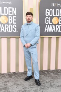 Barry Keoghan at the 80th Annual Golden Globe Awards held at The Beverly Hilton on January 10, 2023 in Beverly Hills, California.