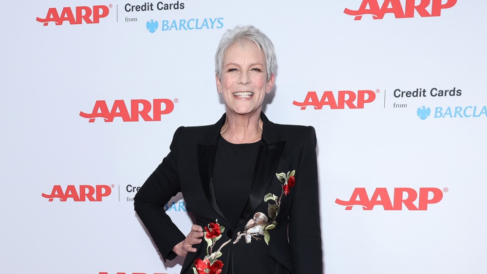 BEVERLY HILLS, CALIFORNIA - JANUARY 28: Jamie Lee Curtis attends "AARP The Magazine's" 21st Annual Movies for Grownups Awards at Beverly Wilshire, A Four Seasons Hotel on January 28, 2023 in Beverly Hills, California. (Photo by Amy Sussman/Getty Images)