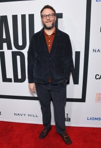 BEVERLY HILLS, CALIFORNIA - DECEMBER 14: Seth Rogen attends Los Angeles Premiere Of Peacock's New Series "Paul T. Goldman" at Fine Arts Theatre on December 14, 2022 in Beverly Hills, California. (Photo by Jon Kopaloff/Getty Images)