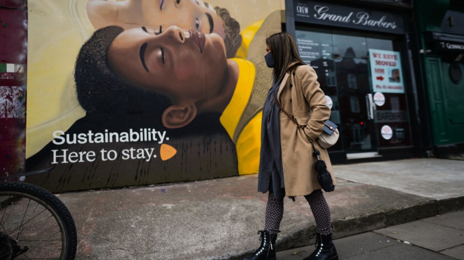 Zalando's 'Here to Stay' campaign focused on issues including sustainability, diversity and inclusion. One insider credits the German platform for penalizing its CFO for missing environmental targets.