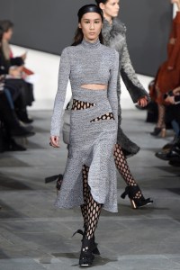 A look from the Proenza Schouler fall 2015 show.