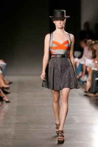 A look from the Proenza Schouler spring 2007 show.