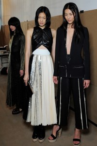 A look from the Proenza Schouler spring 2014 show.