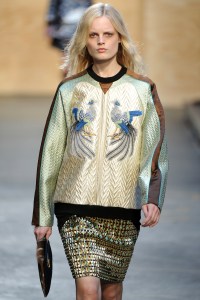 A look from the Proenza Schouler fall 2012 show.