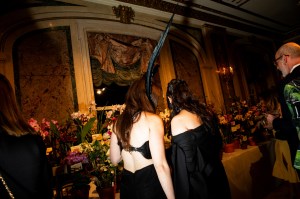 The scene at the New York Botanical Garden's Orchid Dinner 2023.