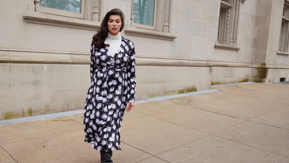 A Diane von. Furstenberg dress on Dia & Co.