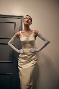 Backstage at Richard Quinn RTW Fall 2023