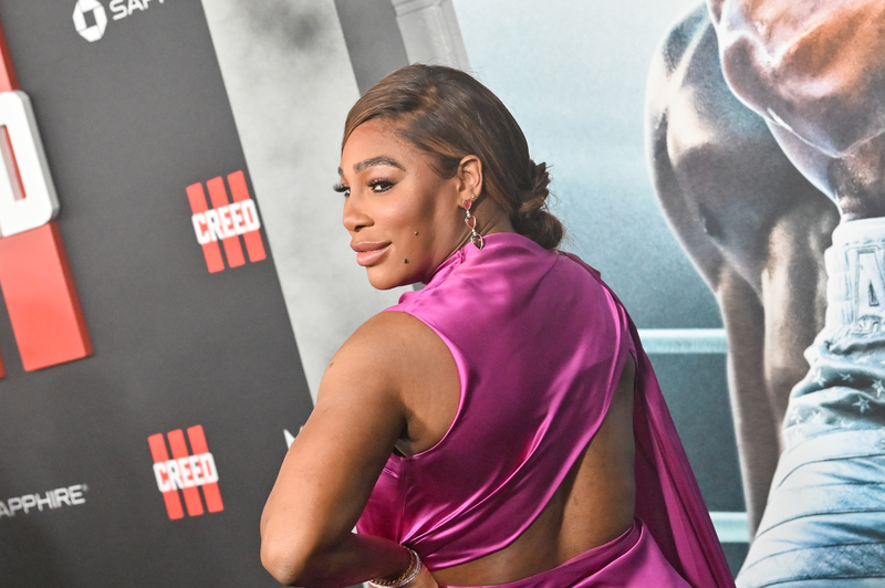 Serena Williams at the premiere of "Creed III" on Feb. 27 in Los Angeles.
