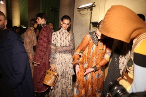 Backstage at Etro RTW Fall 2023