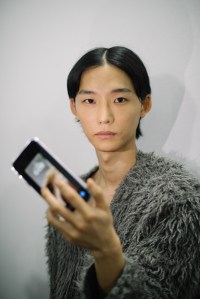 Backstage at Jil Sander RTW Fall 2023