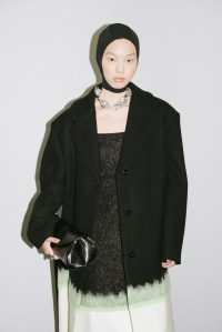 Backstage at Jil Sander RTW Fall 2023