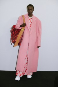 Backstage at Jil Sander RTW Fall 2023
