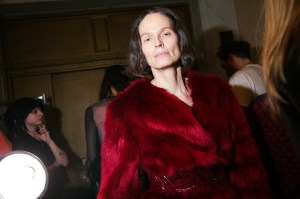 Backstage at Puppets and Puppets RTW Fall 2023