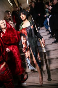 Backstage at Puppets and Puppets RTW Fall 2023