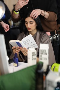 Backstage at Ulla Johnson RTW Fall 2023